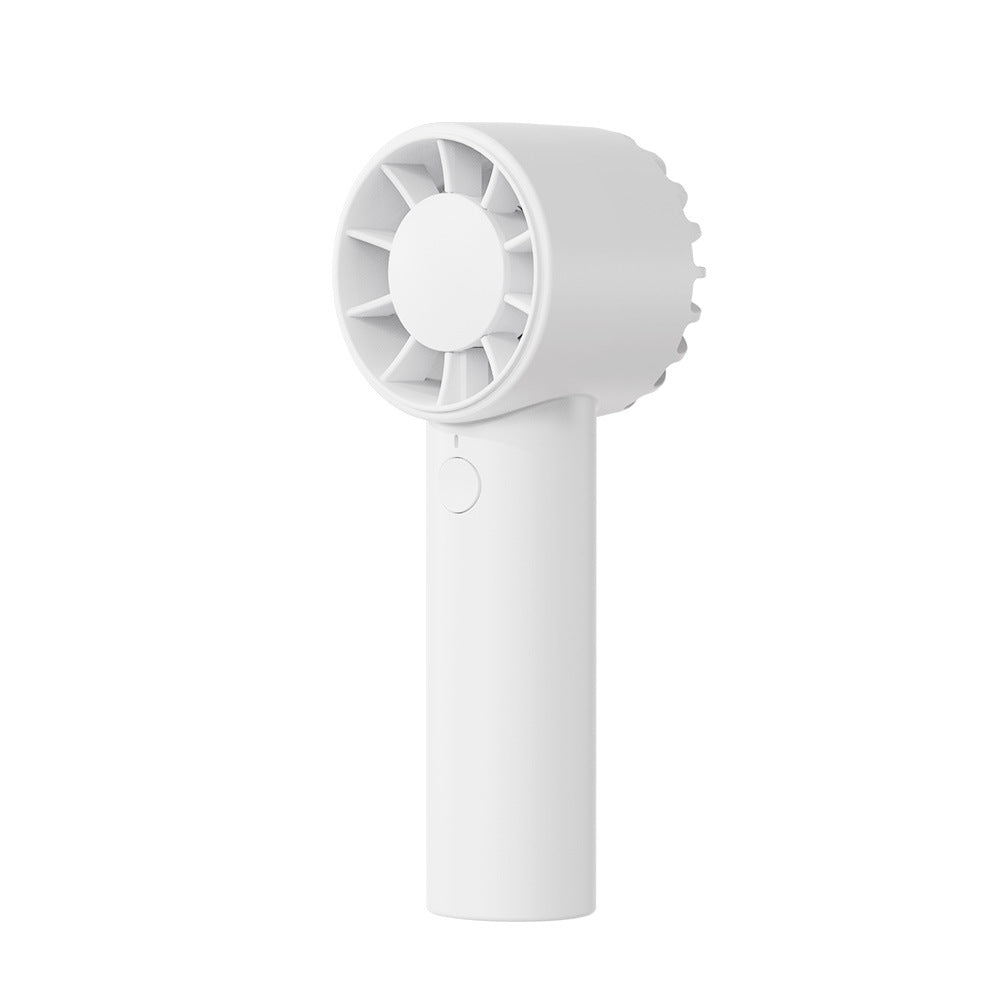 AiYchen Mini Handheld Fan - USB-C Rechargeable Portable Personal Fan, 3 Speed Settings, Enhanced Airflow - Quiet Pocket Fan for Home & Outdoor Use - White